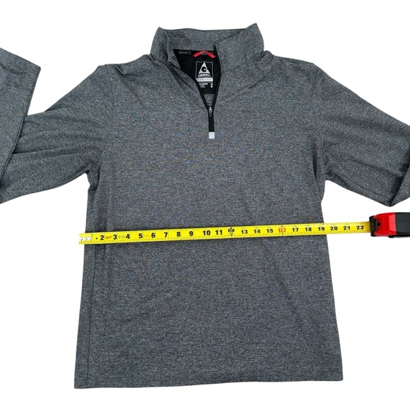 Gerry Men's‎ Medium 1/4 Zip Pullover Performance Golf Shirt Gray Activewear - Picture 5 of 5